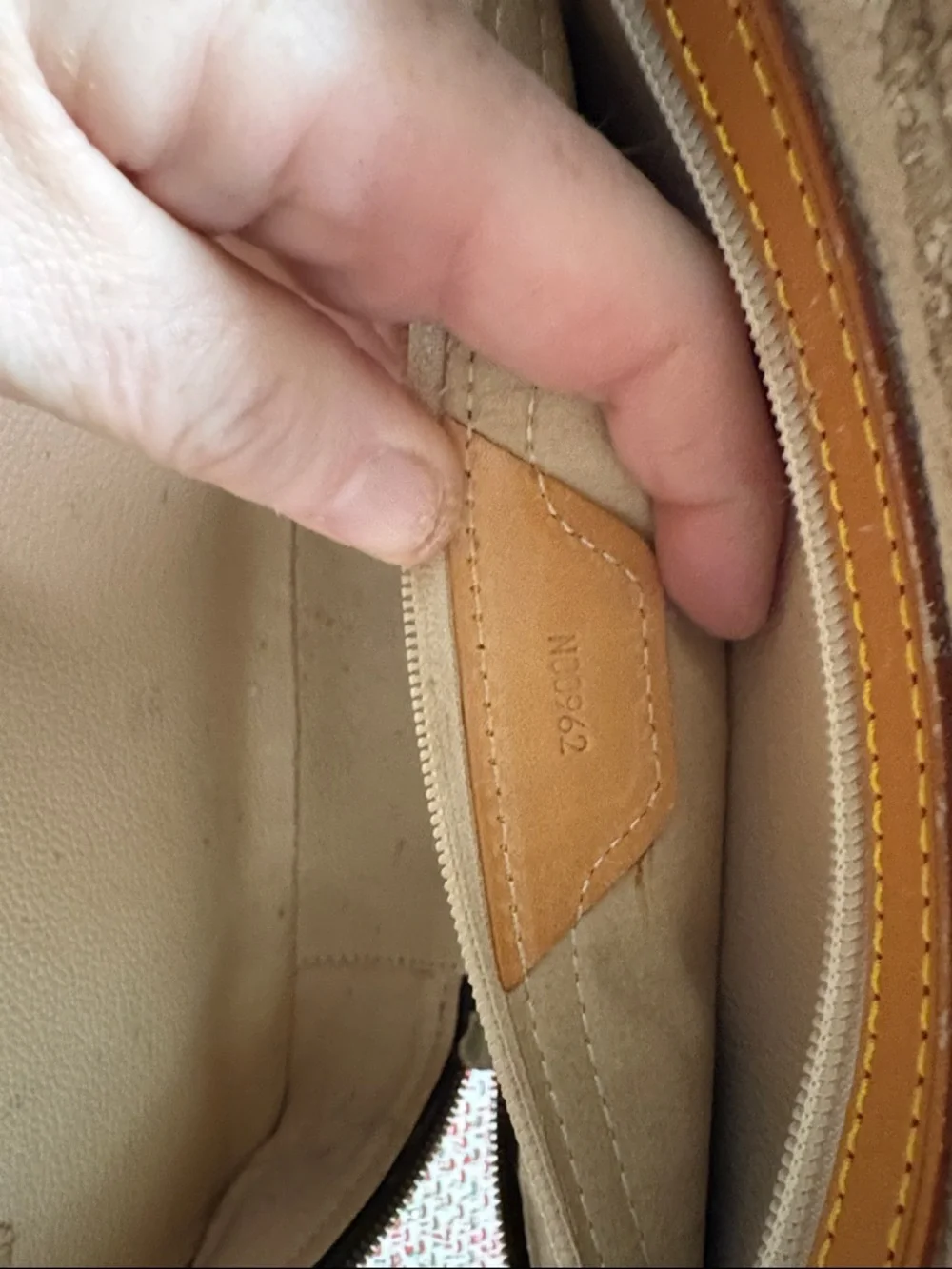 Louis Vuitton Monogram Canvas Toiletry Pouch in Brown and Tan - Picture 7 of 16